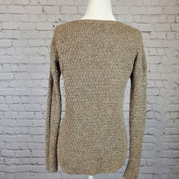 𝅺AMERICAN Eagle Cable Knit Sweater sz XS - Picture 8 of 11